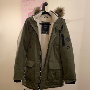 TEDDY-LINED PARKA